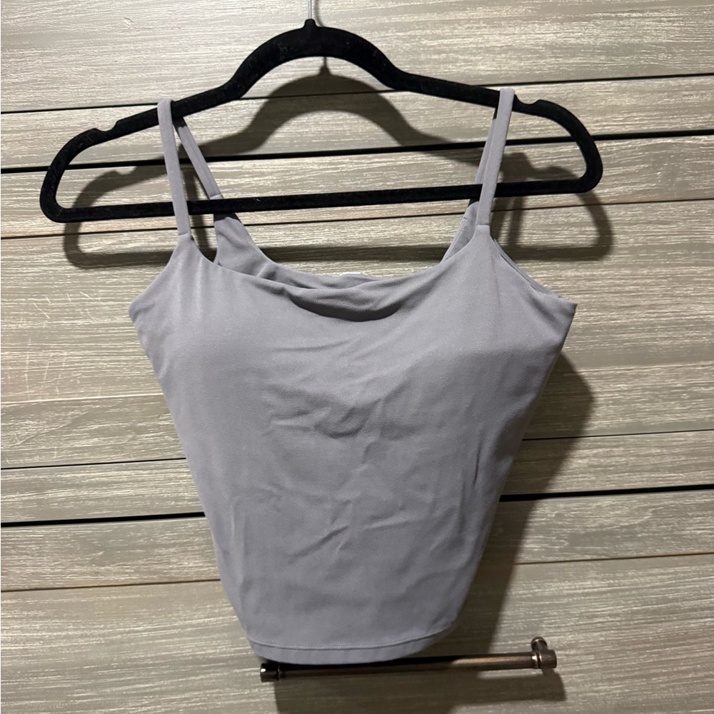 Oner active ash grey SOFTMOTION strappy mid vest size medium